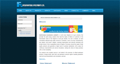 Desktop Screenshot of interfrontiers.net